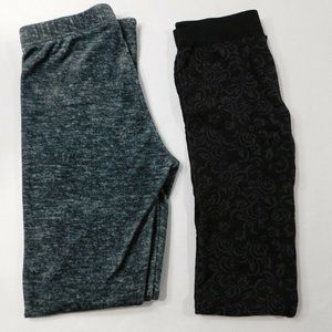 Lot 2 Pair Ladies Eye Candy/No Boundaries Leggings